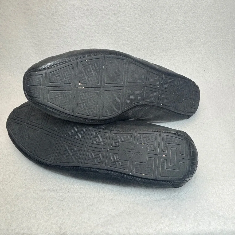 Cole Haan Horsebit Driving Loafers Black Leather Preppy Golf Casual Classic 11.5